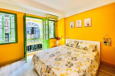 King Room avec balcon — Vitamin Home Hoàn Kiếm 35